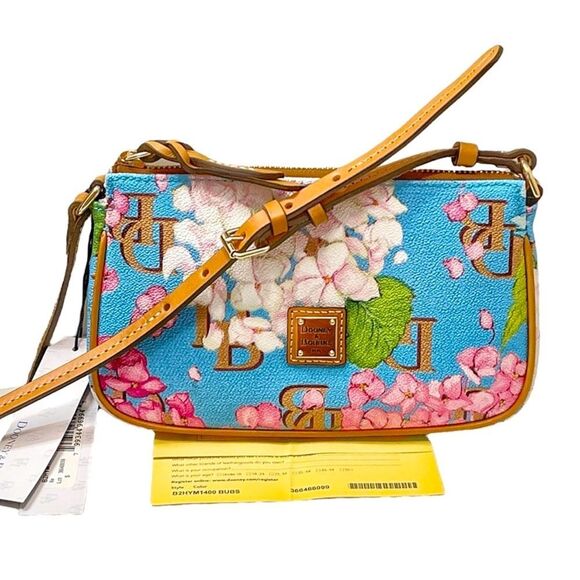 Dooney & Bourke Handbags - NWT Dooney & Bourke Lexi Hydrangea Monogram Crossbody Bag